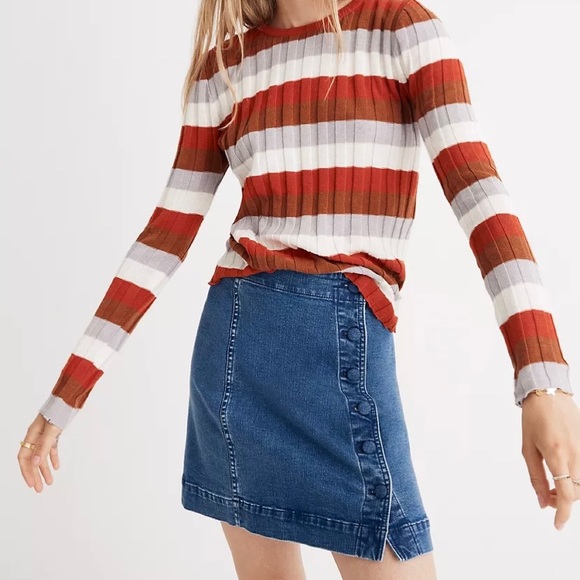 Madewell Sweaters - Madewell Clarkwell striped sweater size S